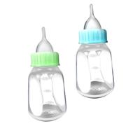 ORFOFE Biberon pour Animaux Plastique Alimentaire avec Échelle Transparente Distributeur de Lait pour Chiots et Chatons Kit Alimentation et Sûr