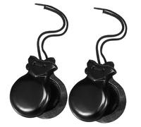 ORFOFE Bois Robustes pour Percussion Clair et Adaptée pour Instrument Éveil Musical Polyvalent Noire Espagnole
