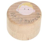 ORFOFE Boîte à Cheveux En Bois Pour Bébé Compartiment Dents Perdues Coffret Souvenir Pour Premiers Souvenirs D'enfance