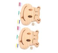 ORFOFE Boîte À Dents Pour Enfants 2 Pièces Couvercle Pour Boîte À Dents Pour Garçons Et Filles Souvenir Des Dents Perdues De Bébé
