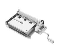 ORFOFE Boîte à Musique à Manivelle DIY Notes avec Engrenages Cuivre Mécanisme de Bande Papier pour Création Mélodies Mouvement Musical Manuel pour Projets Créatifs et Amateurs de Musique