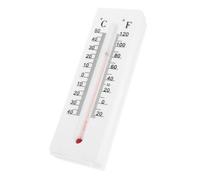 ORFOFE Boîte Cachette Clés Murale Thermomètre Décoratif Plastique Compartiment Secret pour Rangement Clés Extérieur Thermomètre Intérieur et Extérieur Facile à Installer Design Réaliste