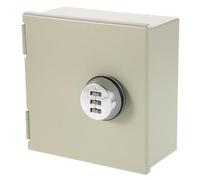 ORFOFE Boîte de Prise Sécurisée à Code Rotatif Acier Inoxydable Certifié Étanche Anti-intrusion pour Intérieur et Extérieur Protection Prise Électrique Cache-mural Robuste Usage Solide