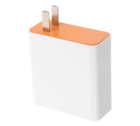 ORFOFE Boîte de Rangement Discrète D’adaptateur Secteur 120w, Mini Boîte à Monnaie Étanche en Plastique, pour Remède, Bijoux et Voyage, Petit Récipient à Argenté Sécurisé