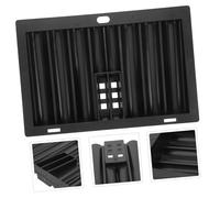 ORFOFE Boîte de Rangement pour Jetons de Poker Acrylique Plateau Transparent Portable Multi-Usage pour Jeux de Société Support Compact pour Jetons Organisateur Pratique pour Parties à