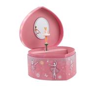 ORFOFE Boîtes À Bijoux pour Petites Filles Ornement De Ballet Musical Boîtes À Musique pour Filles Roses