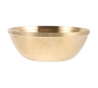 ORFOFE Bol en Cuivre pour Offrande D'eau Décoratif, Purification et Centre de Table, Design Tibétain Bouddhiste Fait Main, pour Rituels à Domicile Extérieur
