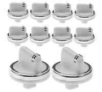 ORFOFE Bouton Du Chauffe-eau à Gaz Réglable En Plastique Résistant Haute Température, Grand Modèle, Lot De 10 Pièces, Remplacement Accessoires Chauffe-eau Pour Utilisation Domestique Hiver Été