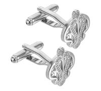 ORFOFE Boutons De Manchette Couronne pour Hommes Boutons De Manchette pour Hommes