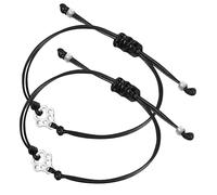 ORFOFE Bracelet Amitié Tressé Réglable avec Breloque Patte pour Femmes Hommes Corde Douce Légère Accessoire Commémoratif Chien Disparu Cadeau Souvenir Ajustable