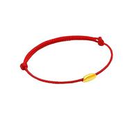 ORFOFE Bracelet Femme Rouge Corde Macramé Fait Main de Poignet Mode pour Rat Accessoire Élégant pour Soirée et