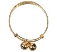 ORFOFE Bracelet Garçon Fille Imitation Or Style Délicat avec Clochette Accessoire Mode pour Fille Cadeau Anniversaire ou Shower
