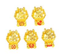 ORFOFE Breloques Dragon Cuivre pour DIY Bracelets et Colliers Charms Forme de Dragon pour Accessoires de Bricolage Perles Artisanales pour Bijoux Faits Main