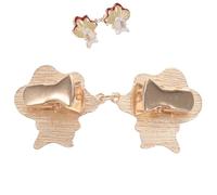 ORFOFE Broche Champignon Colorée en Émail Pince à Col de Cardigan Rétro Accessoire Décoratif pour Pulls Châles et Robes Clip Léger et Polyvalent pour Fêtes et Usage Quotidien