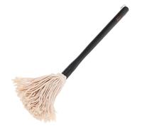 ORFOFE Brosse à Badigeonner Barbecue avec Manche Bois Long Tête Coton Absorbante pour Huile et Sauce Accessoire Pratique pour Grillades et Cuisson Extérieur