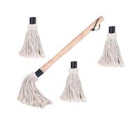 ORFOFE Brosse à Barbecue Bois Pinceau à Huile Pratique Ustensile De Cuisson pour Barbecue Balai à Badigeonner avec Manche Outil De Nettoyage pour Gril
