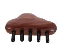 ORFOFE brosse pour enlever la masseur de cuir chevelu en bois peigne de massage du cuir chevelu brosse méridienne peigne méridien chinois à main