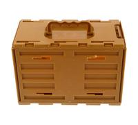 ORFOFE Cage Portable pour Oiseaux Plastique Robuste avec Compartiment Nourrissage Intégré et Poignée Cage pour Petits Perroquets et Perruches Adaptée Maison Transport et Extérieur