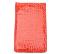ORFOFE Carnet de Score de Golf Portable Cuir PU Rouge Protège-scorecards Compatible avec Plusieurs Parcours Cahier Notes Pratique pour Enregistrement de Points et Couleur Aléatoire