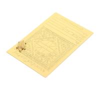 ORFOFE Carte de Prière Inspirante et Décorative Or pour Hommes et Femmes Carte Religieuse Pratique avec Versets Cadeau Original et Délicat pour Noël et Motivation