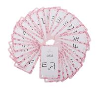 ORFOFE Cartes D’Apprentissage Japonaises pour Garçon et Filles en Bas Âge Format Poche à Anneaux Vocabulaire Hiragana et Katakana Pédagogique Fiches Mémoire Éducatives pour