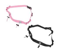 ORFOFE Ceinture Porte-Dossard Élastique Ajustable 2 Pièces avec 6 Passants de Rangement Bandes Réfléchissantes Légère et Confortable pour Marathon Course à Pied Cyclisme et Épreuves