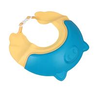ORFOFE Chapeau de Bain Garçon Fille Imperméable avec Protection Oreilles et Visière Élargie Casquette Shampoing Ajustable Eau pour Lavage Cheveux Garçon Fille