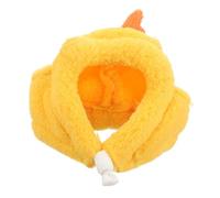 ORFOFE Chapeau Hamster Adorable Forme De Poussin Accessoire pour Animaux De Compagnie pour Halloween Anniversaires Et Portraits Familiaux
