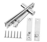 ORFOFE Charnière Pivot Cachée Acier Inoxydable Robuste pour Porte Lourde Charge Invisible pour Portes Secrètes et Bibliothèques Installation Facile et Fonctionnement Silencieux