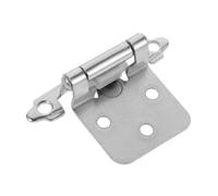 ORFOFE Charnière Robuste Autofermante pour Portes et Armoires de Camping car Paumelle Pouce Demi Couvrante Charnière à Ressort pour Meubles et Remplacements Polyvalents