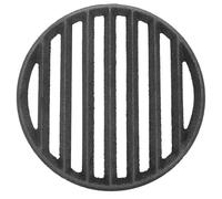 ORFOFE Cheminée Ronde Fonte Haute Résistance pour Barbecue et Foyer Support de Cuisson Ventilé Accessoire de Remplacement pour Barbecue Extérieur et Intérieur