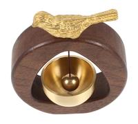 ORFOFE Cloche de Commerçant Laiton Style Carillon Ouverture de Porte Décoratif Accessoire de Sonnette pour Bureau et Maison Ornements Muraux et Carillons Éoliens