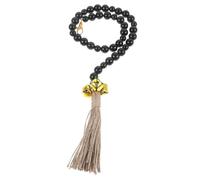 ORFOFE Cloche Entraînement pour Chiens avec Perles Sonnette pour Animaux De Compagnie à Accrocher pour Apprendre à Demander La Sortie Accessoire De Communication Utile Et Esthétique