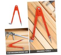 ORFOFE Compas de Traçage Métal Ajustable pour Travail Du Bois Grand Précision pour Dessin Technique et Marquage Professionnel