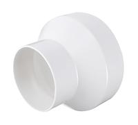 ORFOFE Connecteur D'échappement Abs Résistant aux Chocs Réducteur de Conduit 200mm à 150mm pour Système de Ventilation pour Hotte Aspirante et Ventilation