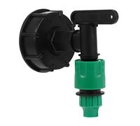 ORFOFE Connecteur Robinet Plastique pour Cuve Ibc Adaptateur Raccord Tuyau Jardin Acide et Rapide pour Arrosage Extérieur