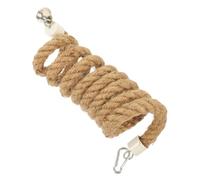 ORFOFE Corde à Noeud pour Perroquet Grand Modèle Coton Résistant Mètres pour Cage Oiseaux Jouet Spiralé pour Perroquets Et Perruches