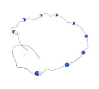 ORFOFE Corde de Sécurité Flottante pour Piscine avec Bouées Haute Visibilité Résistante Aux Intempéries pour Séparation de Voies et Marquage des Zones Aquatiques
