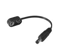 ORFOFE Cordon D'alimentation en Cuivre Étamé pour Pédales D'effets de Guitare 9v Câble USB, Compatible, Alimentation Stable et Caoutchouc Noir, pour Concerts et Déplacements