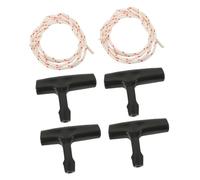 ORFOFE Cordon De Traction Pour Porte De Garage Et Escalier De Grenier 4 Mètres En Plastique Poignées De Traction D’urgence Pour Accès Sécuritaire 2 Jeux Pour Intervention Rapide