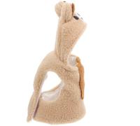 ORFOFE Costume Ajustable en Chenille Sweat Épais Chaud et Confortable pour Oiseaux Tenue de Vol Élégante et Facile à Enfiler pour Perroquets et Perruches