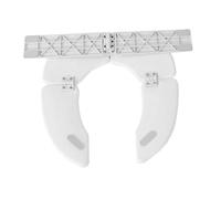 ORFOFE Coussin De Siège De Toilette Pour Tout-petit Pliable Blanc, Accessoire Portable En Mousse Confortable, Adapté à L’apprentissage Propreté En Voyage Pour Garçons Et Filles