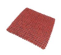 ORFOFE Coussin de Siège Voiture Perles de Bois Respirant et Rafraîchissant Massage Doux pour Dos et Jambes Adapté Bureau et Automobile