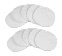 ORFOFE Coussinets D'allaitement 12 Couches Absorbants en Coton Lavables et Réutilisable Lot de 10 Prévention des Fuites Allaitement Confortable pour Maternité