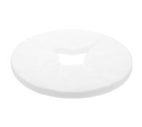 ORFOFE Coussins D'appui-tête Blanc Trou Ergonomique, Doux et Confortable Lot de 100 Jetables en Tissu Non Tissé pour Spas et Instituts de Beauté