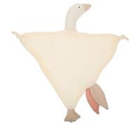 ORFOFE Couverture Apaisante pour Garçon Fille Serviette Forme de Cygne Petite Couverture pour Tout-petit