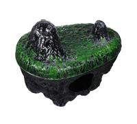 ORFOFE Décoration Aquarium Pierre Flottante Simulation Paysage Cachette Sécurisée pour Poissons Grotte Artificielle Résistante pour Betta et Aquarium