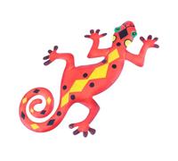 ORFOFE Décoration Murale Gecko Fer Ornement Suspendu Gecko Décoration Intérieure Créative