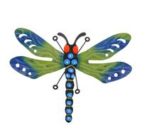 ORFOFE Décoration Murale Réaliste En Métal Représentant Une Libellule Pour Jardin Ou Salon