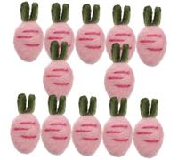 ORFOFE Décorations Uniques De Pâques En Épingle À Cheveux Lot De 12 Carottes En Feutre Pour Projets Dartisanat